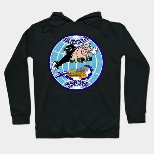 USS Buffalo  (SSBN 715) wo Txt Hoodie